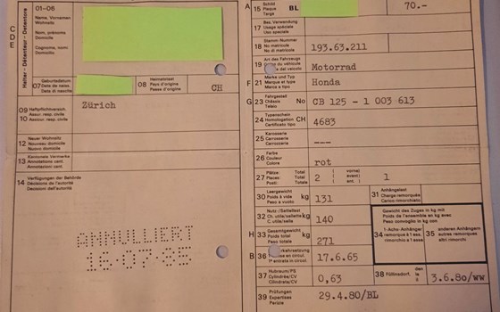 Offerta Honda CB 125 - Immagine 9