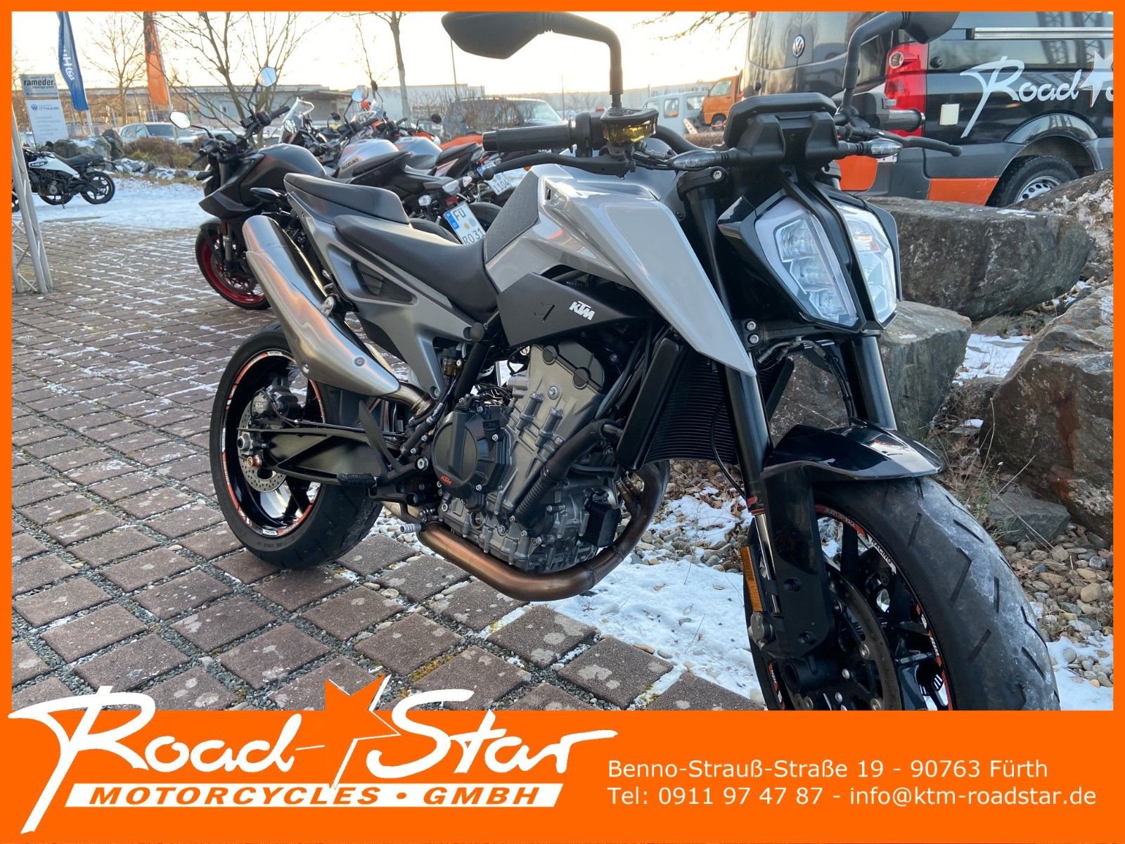 KTM 790 Duke 1. Hand, Techpack, Heck etc.