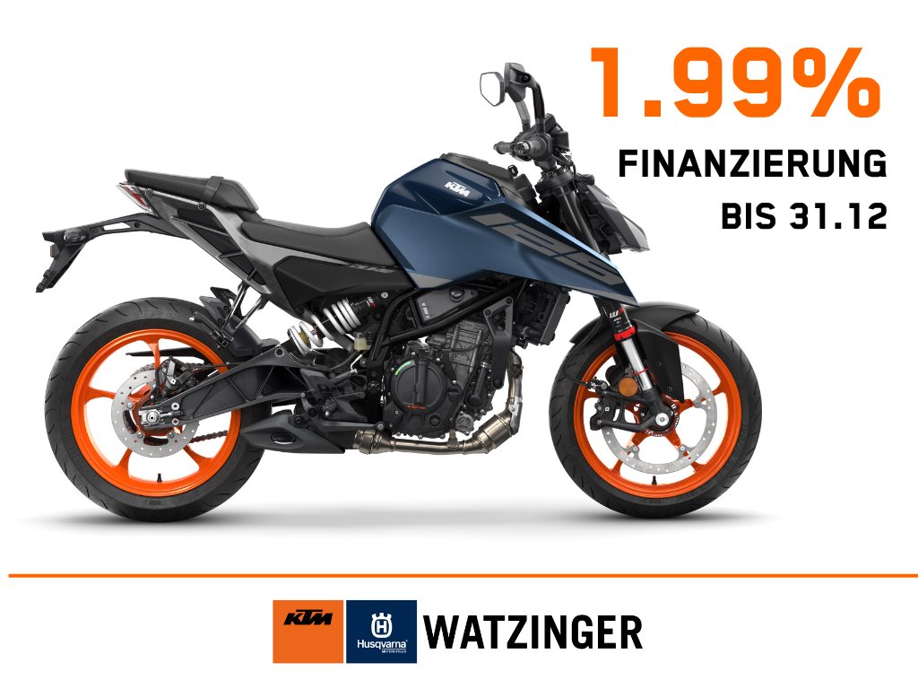 KTM 125 Duke Blau