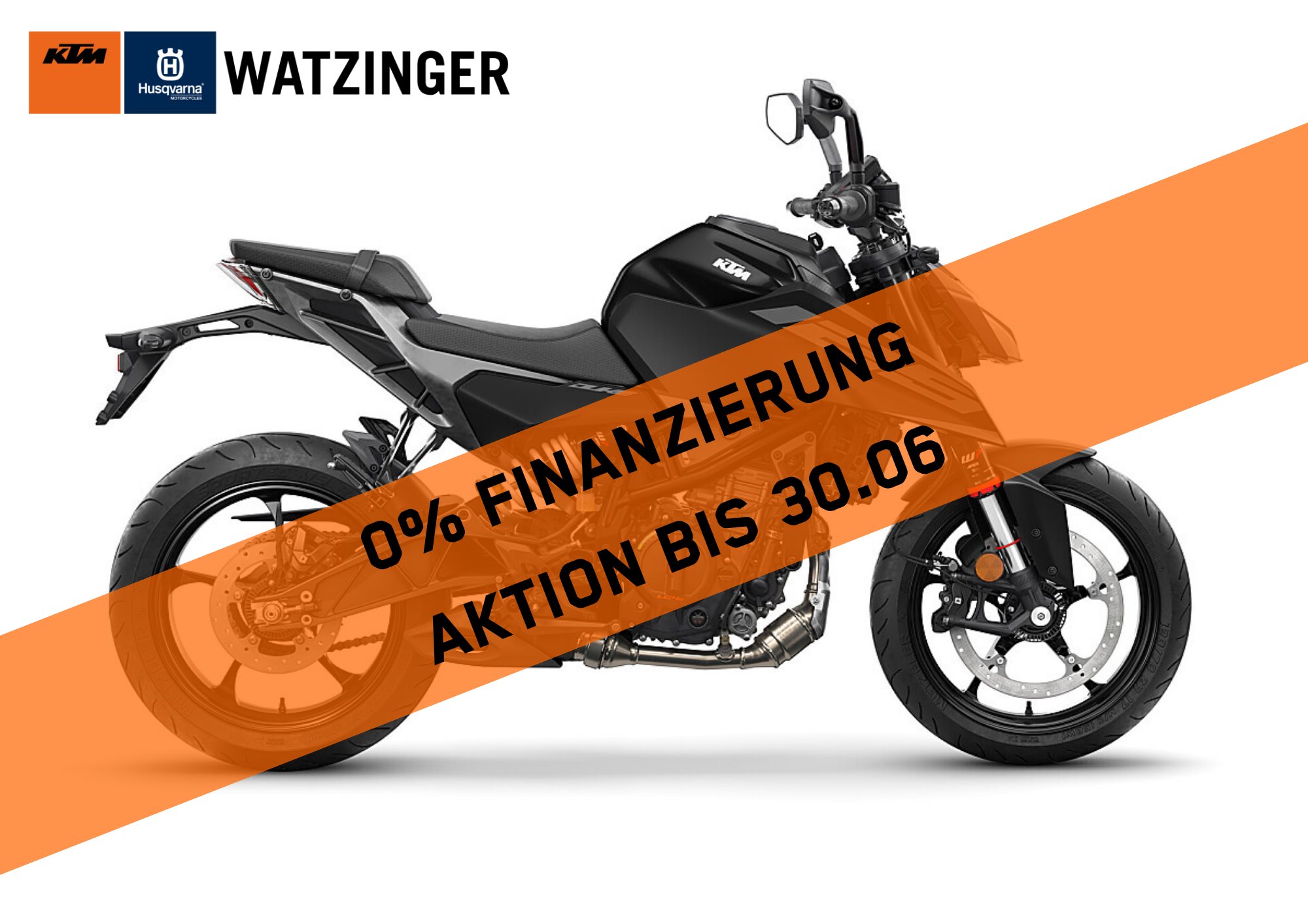 KTM 125 Duke Schwarz & Blau 0% Finanzierungsaktion !!!