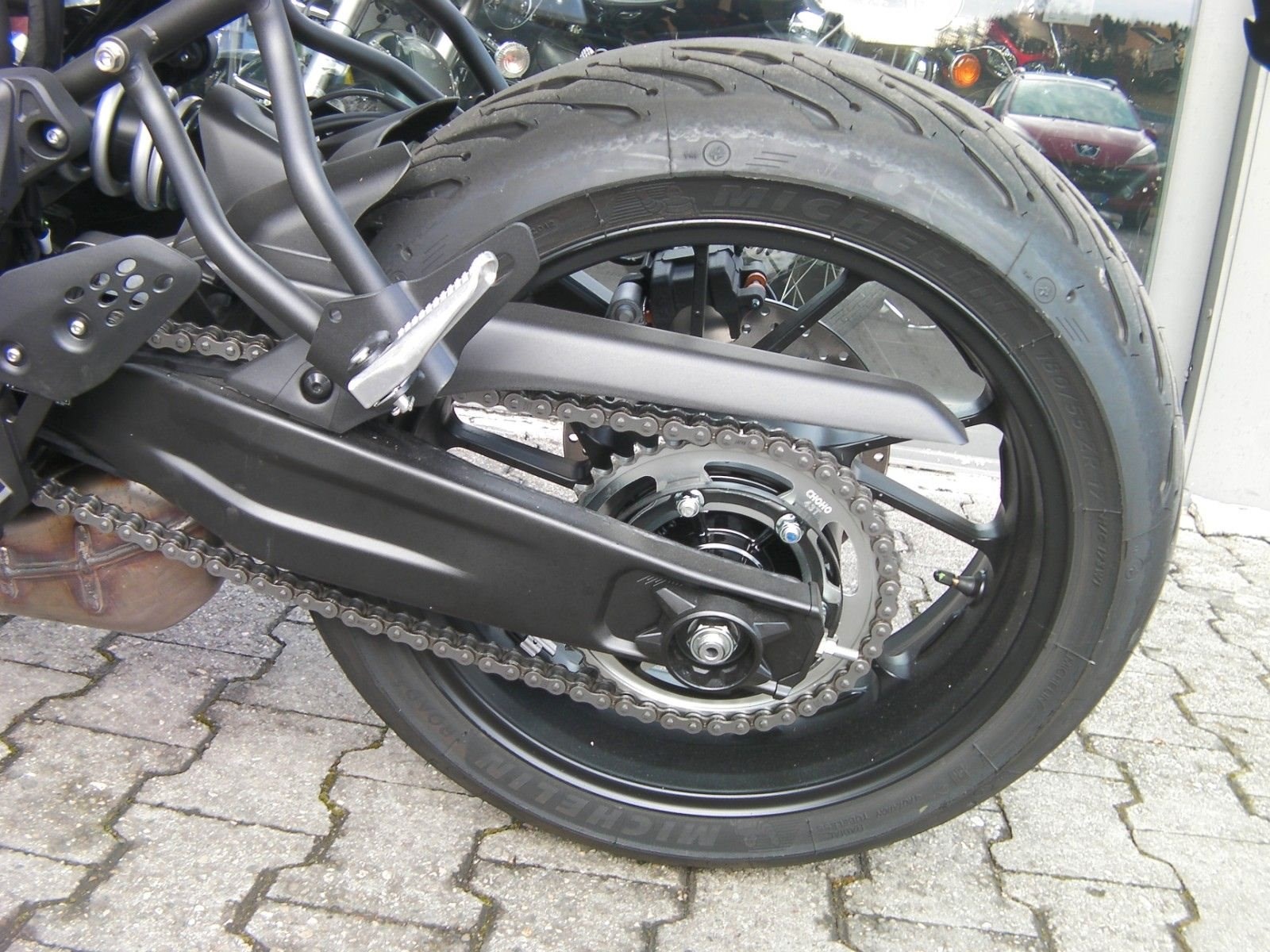 Yamaha XSR700, wenig KM