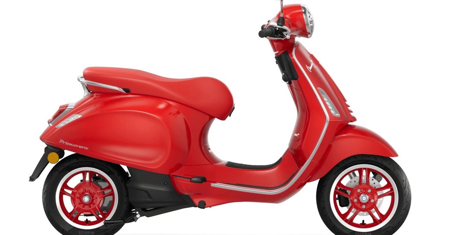 Angebot Vespa Primavera RED Elettrica 70