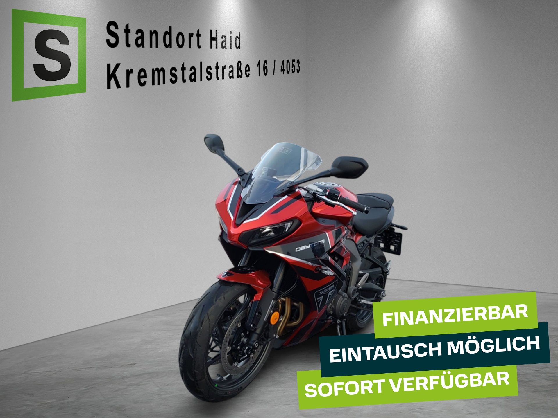 Triumph Daytona 660<br />Sondermodell