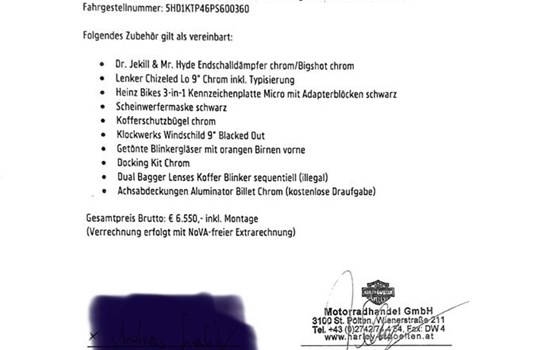 Gebrauchtmotorrad Harley-Davidson Touring Road Glide Special FLTRXS - Bild 9