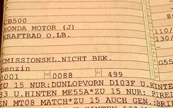 Gebrauchtmotorrad Honda CB 500 - Bild 2