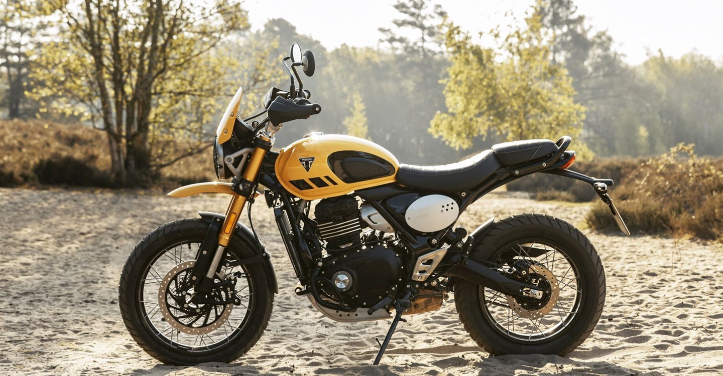 Offer Triumph Scrambler 400 XC