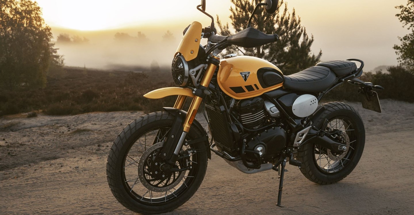 Offer Triumph Scrambler 400 XC