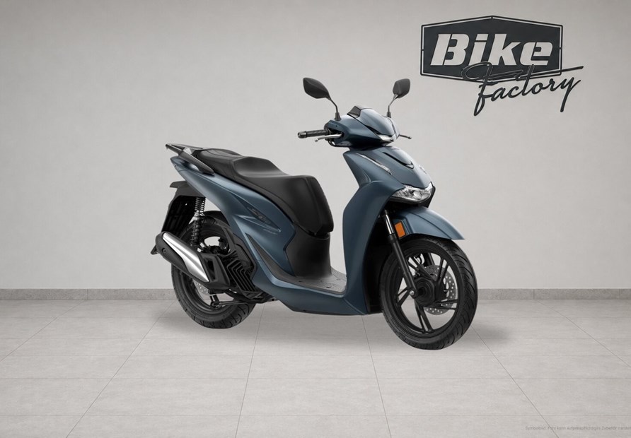 Honda SH125i (Matt Jeans Blue Metallic)