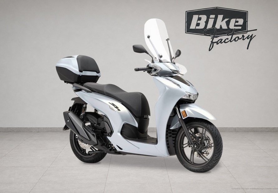 Honda SH350i (Pearl Nebbia White)