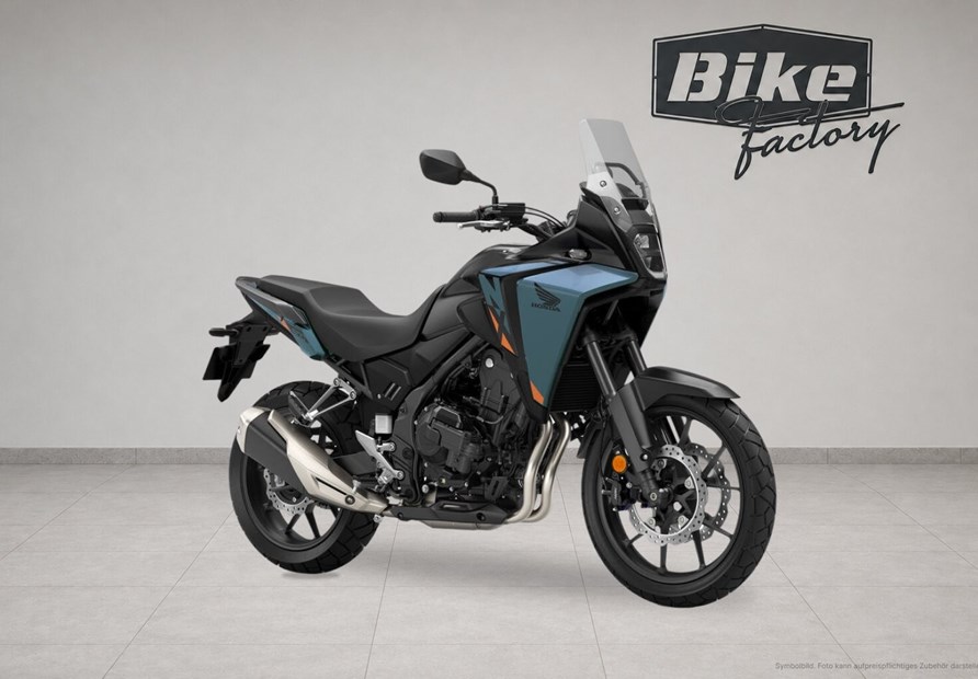 Honda NX500 E-Clutch (Matt Gunpowder Black Metallic)