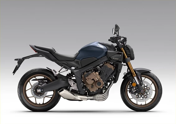Honda CB650R E-Clutch (Matt Jeans Blue Metallic) - Bild 3