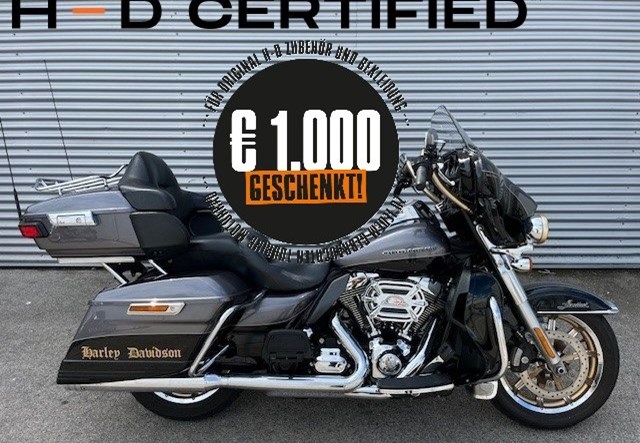 Harley-Davidson Touring Electra Glide Ultra Limited FLHTK (Charcoal Pearl/Vivid Black/Gold)