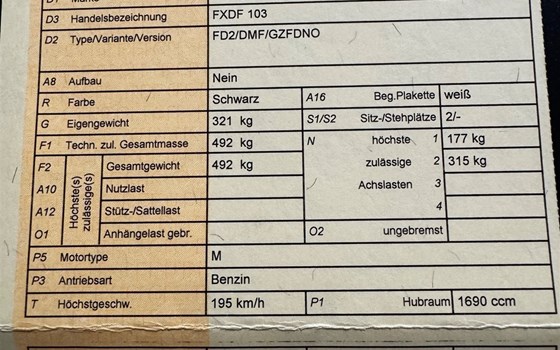 Gebrauchtmotorrad Harley-Davidson Dyna Fat Bob FXDF - Bild 4