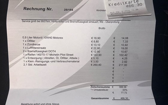 Gebrauchtmotorrad Yamaha MT-125 - Bild 4