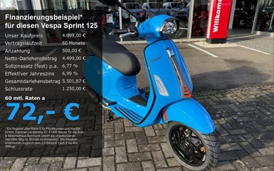 Neufahrzeug Vespa Sprint 125 i.e. 3V - Bild 1