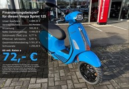 Neumotorrad Vespa Sprint 125 i.e. 3V