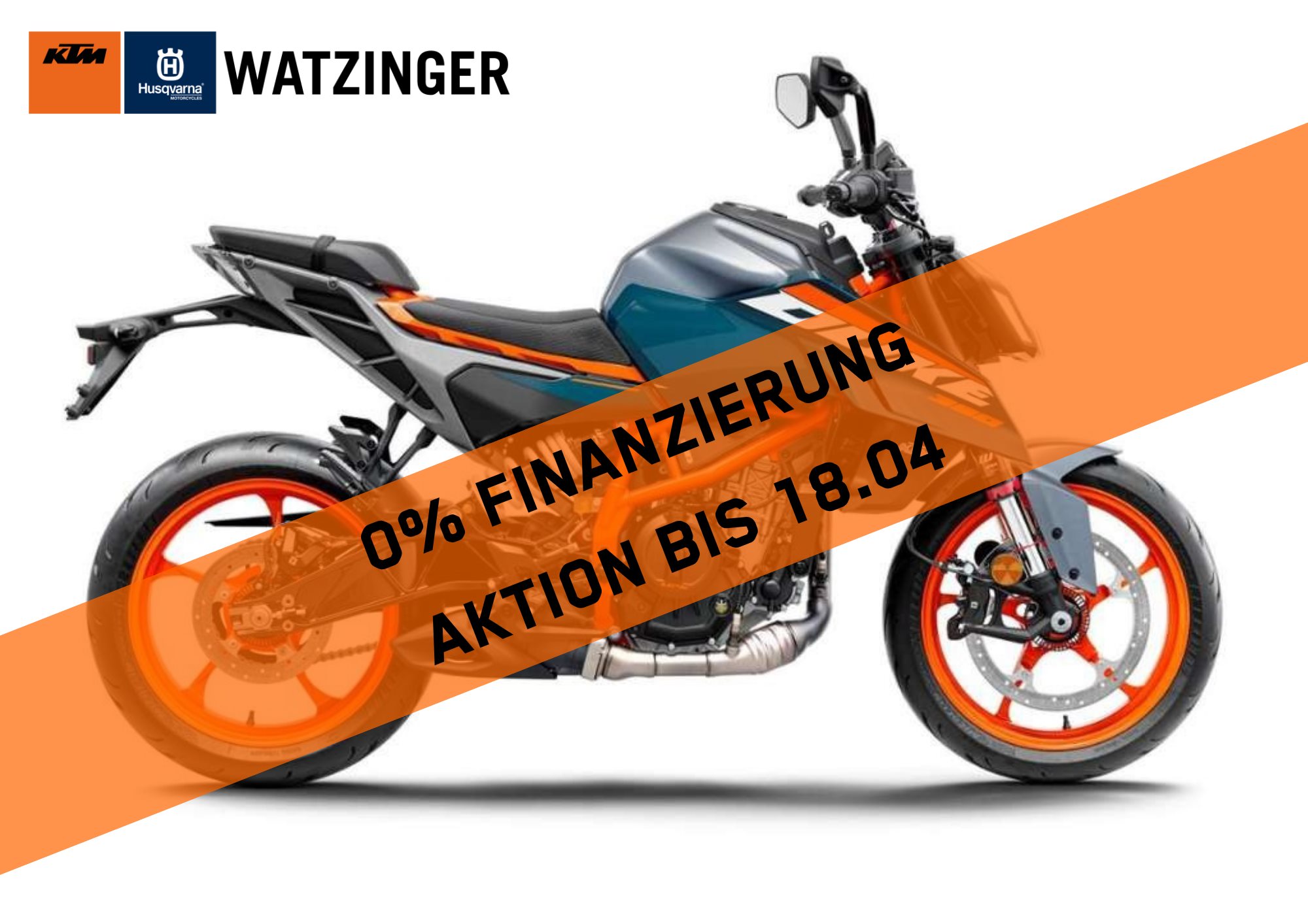 KTM 390 Duke BLAU LAGERND!!! AKTION!!!