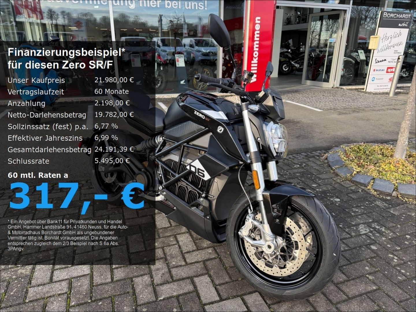 Zero SR/F<br />SR F LI17.3*Tempomat*111PS*5Jahre Garantie*
