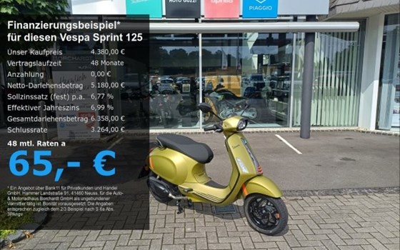 Neufahrzeug Vespa Sprint 125 i.e. 3V - Bild 1