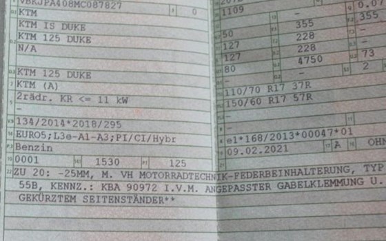 Gebrauchtmotorrad KTM 125 Duke - Bild 9