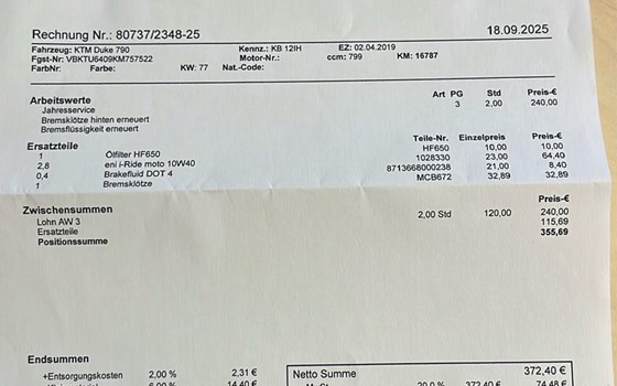 Gebrauchtmotorrad KTM 790 Duke - Bild 10