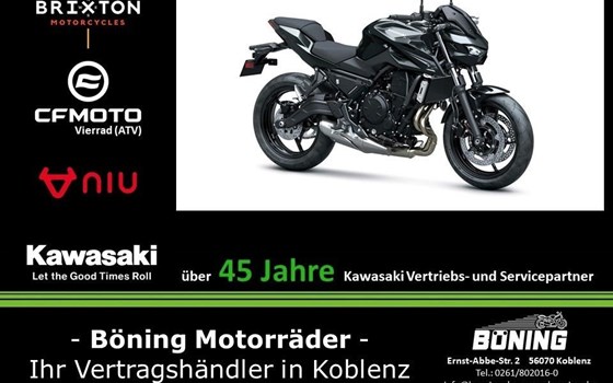 Neufahrzeug Kawasaki Z650 S - Bild 1