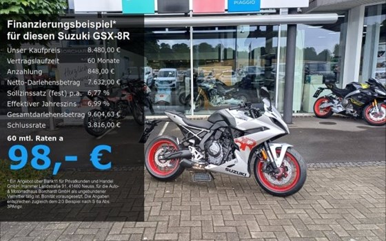 Neufahrzeug Suzuki GSX-8R - Bild 1