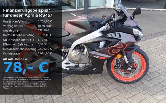 Neufahrzeug Aprilia RS 457 - Bild 1