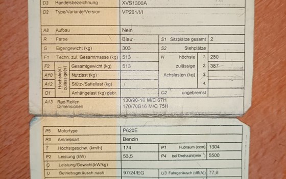 Gebrauchtmotorrad Yamaha XVS 1300 A - Bild 1