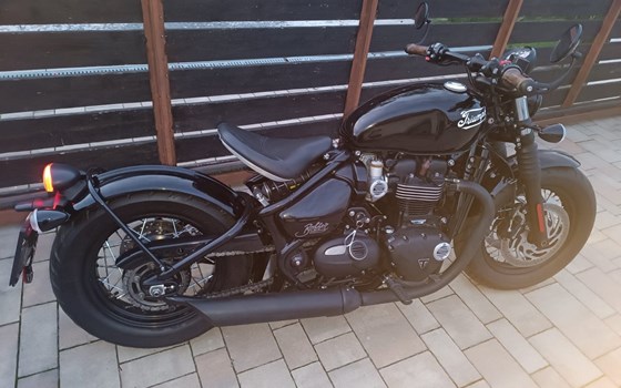 Gebrauchtmotorrad Triumph Bonneville Bobber Black - Bild 2