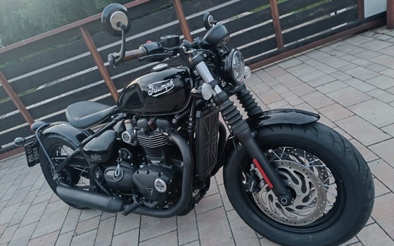 Gebrauchtmotorrad Triumph Bonneville Bobber Black - Bild 3