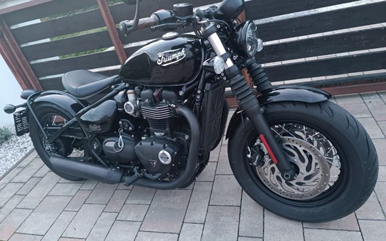 Gebrauchtmotorrad Triumph Bonneville Bobber Black - Bild 5
