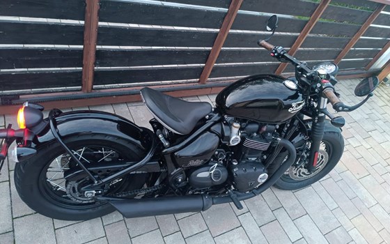 Gebrauchtmotorrad Triumph Bonneville Bobber Black - Bild 9