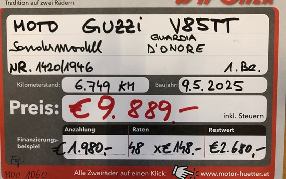 Gebrauchtmotorrad Moto Guzzi V85 TT Guardia d'Onore - Bild 15
