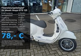 Neumotorrad Vespa GTS 125 Supertech iGET