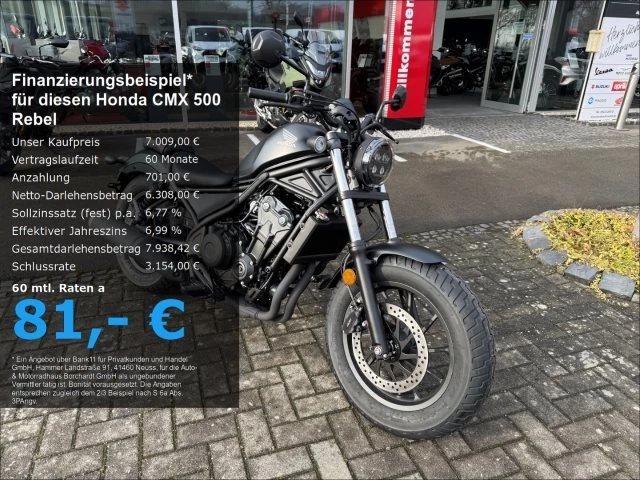 Honda CMX500 Rebel