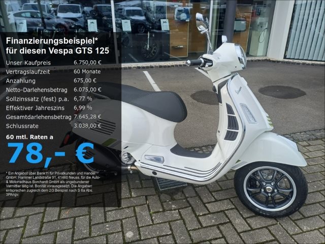 Vespa GTS 125 Supertech iGET