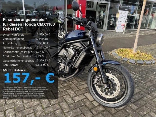 Honda CMX1100 Rebel DCT
