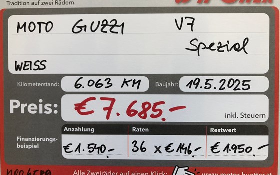 Gebrauchtmotorrad Moto Guzzi V7 Special - Bild 15