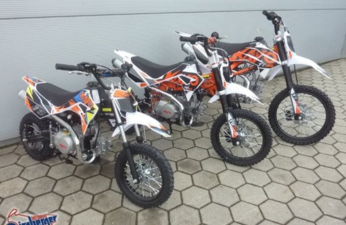 Neumotorrad KTM 125 Enduro R