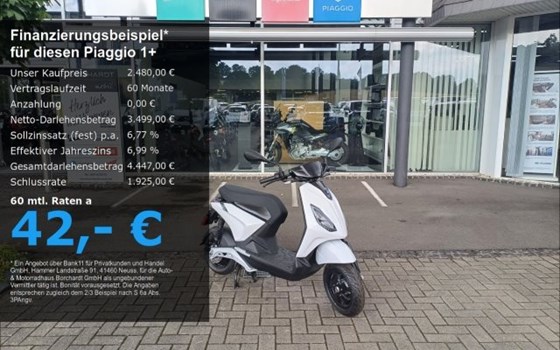 Neufahrzeug Piaggio 1 + - Bild 1