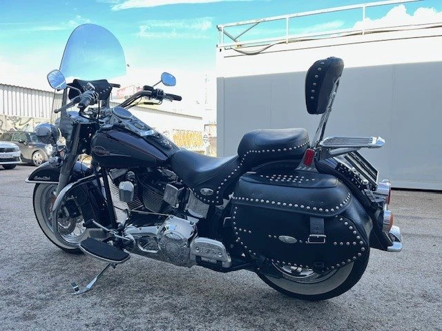 Harley-Davidson Softail Heritage Classic FLSTC (Deep Cherry/Black Pearl) - Bild 8