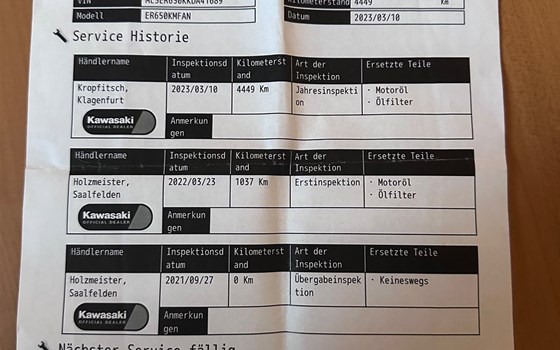 Gebrauchtmotorrad Kawasaki Z650 - Bild 10