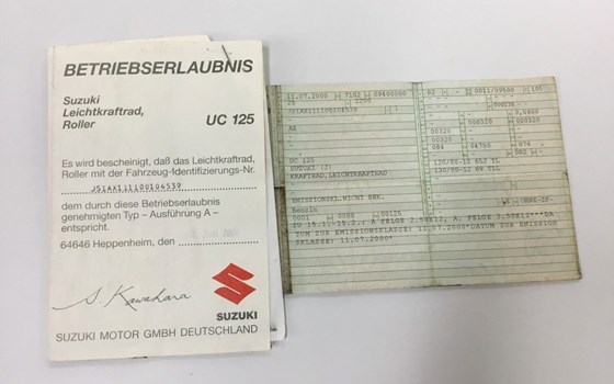 Gebrauchtmotorrad Suzuki Epicuro UC 125 - Bild 9