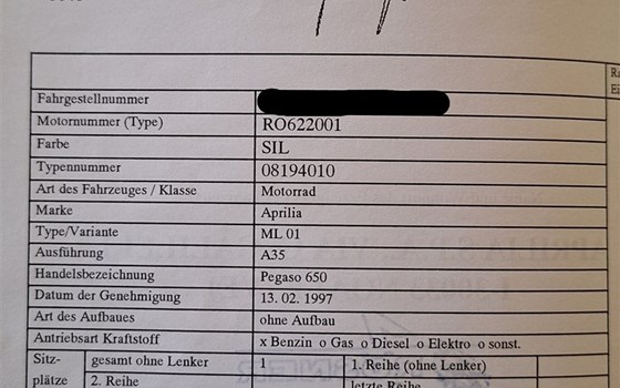 Gebrauchtmotorrad Aprilia Pegaso 650 - Bild 8