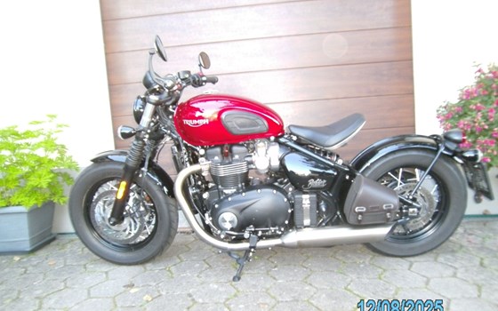 Gebrauchtmotorrad Triumph Bonneville Bobber Black - Bild 3