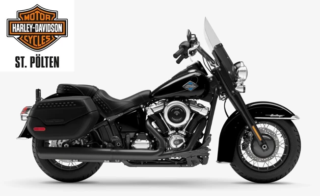 Harley-Davidson Softail Heritage Classic FLHC (Vivid Black) - Bild 1