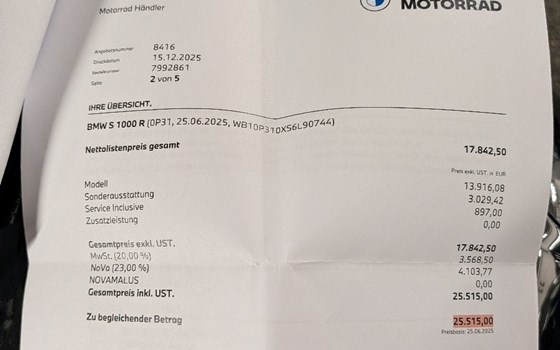 Gebrauchtmotorrad BMW S 1000 R - Bild 2