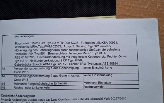 Gebrauchtmotorrad Honda VTR 1000 F Fire Storm - Bild 5