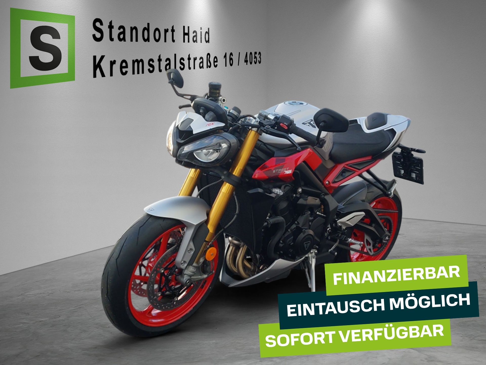 Triumph Street Triple 765 RX<br />HC8 MY26